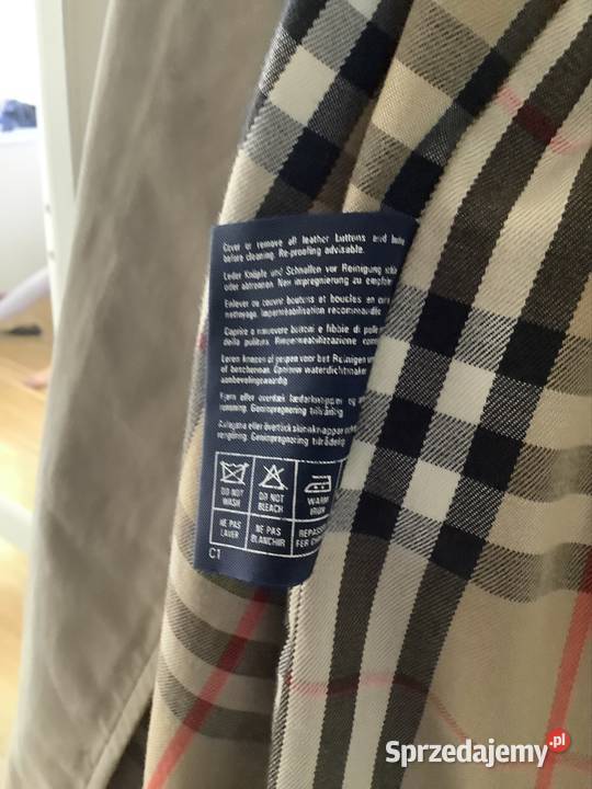 Oryginalny płaszcz Burberry Vintage