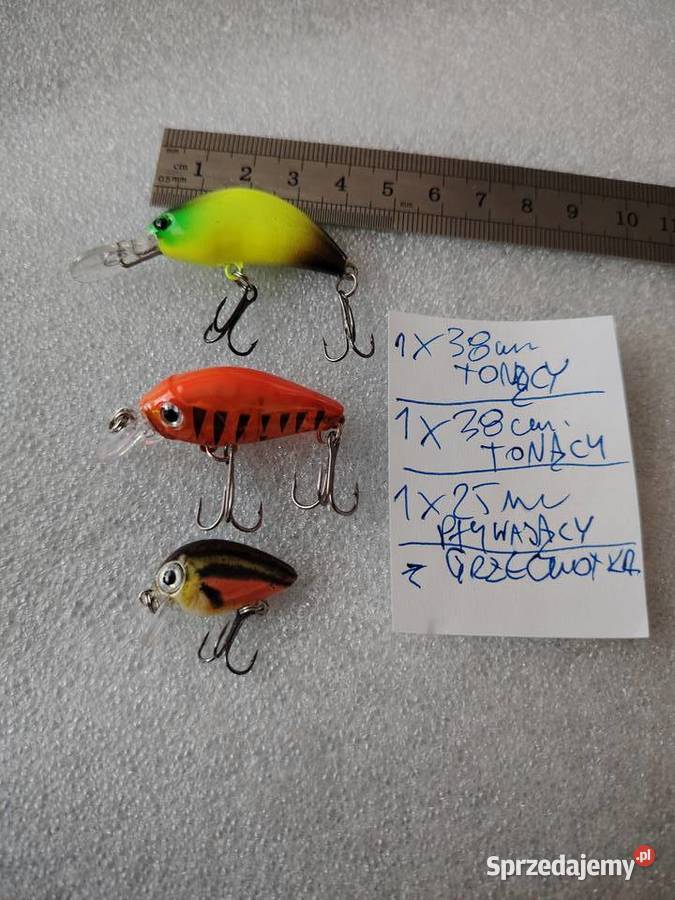 Pakiet x3 woblerki Kłodzko