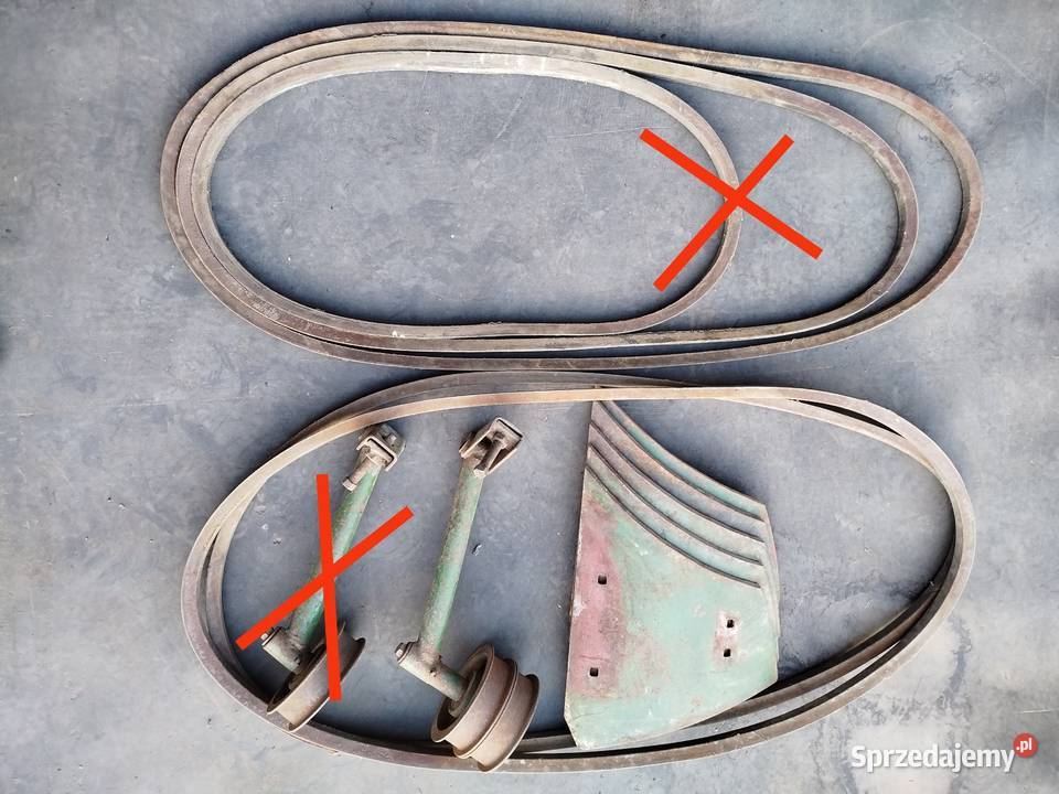 Pługofrezarka napinacz paski odkładnice Strzelno