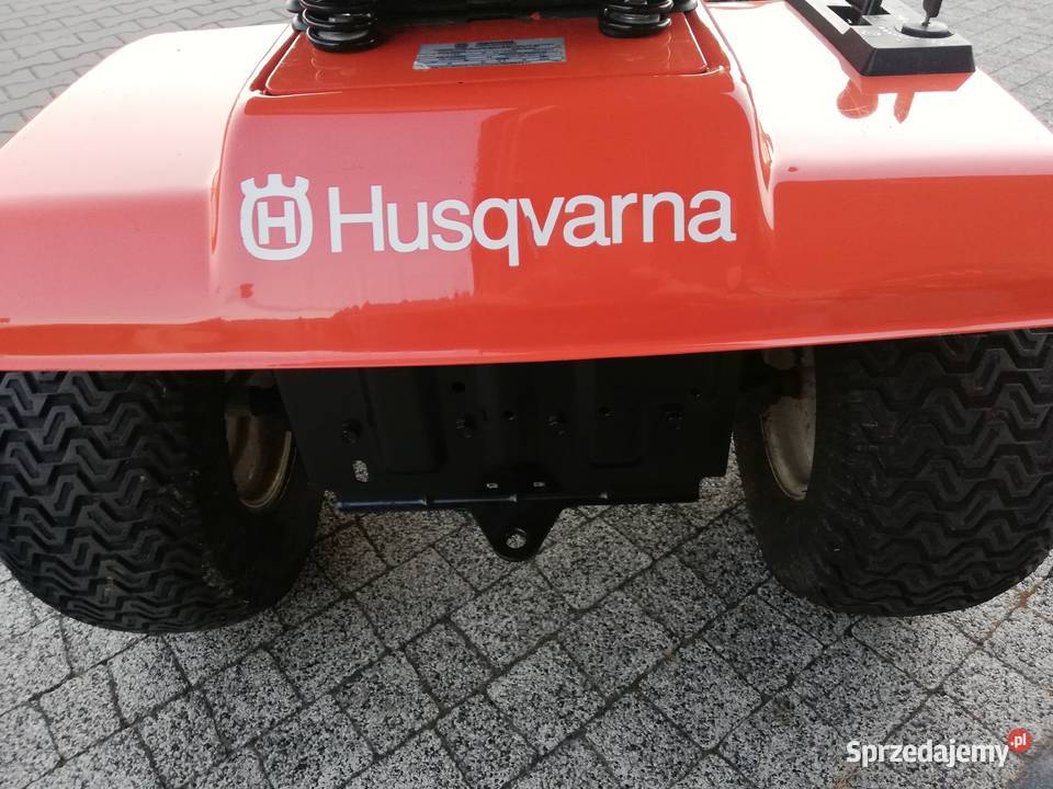 Traktorek kosiarka Husqvarna LT120 12 z pługiem Kobiele Wielkie