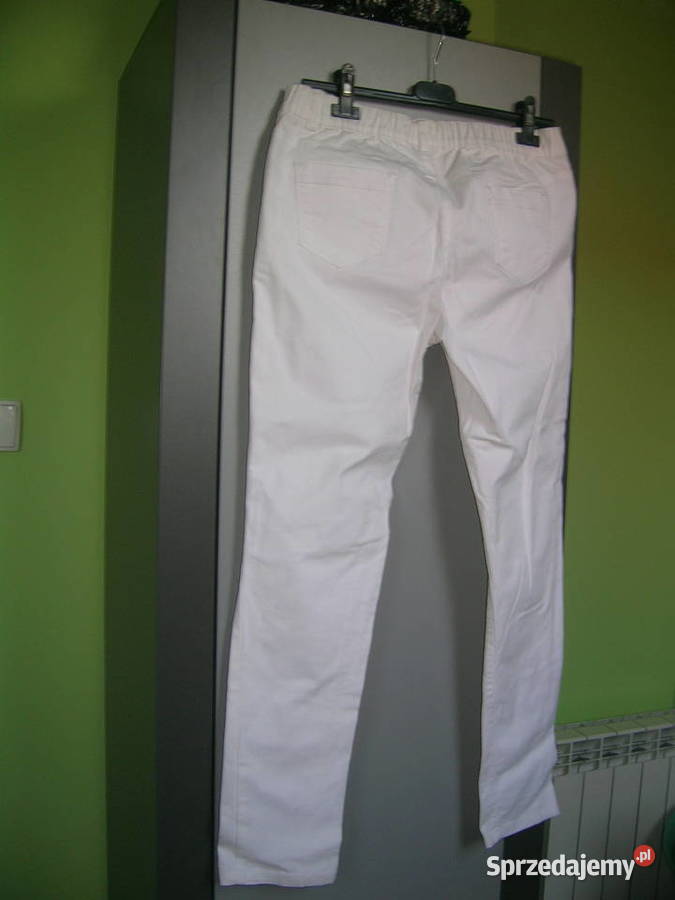 Spodnie Esmara białe 20 Czarna