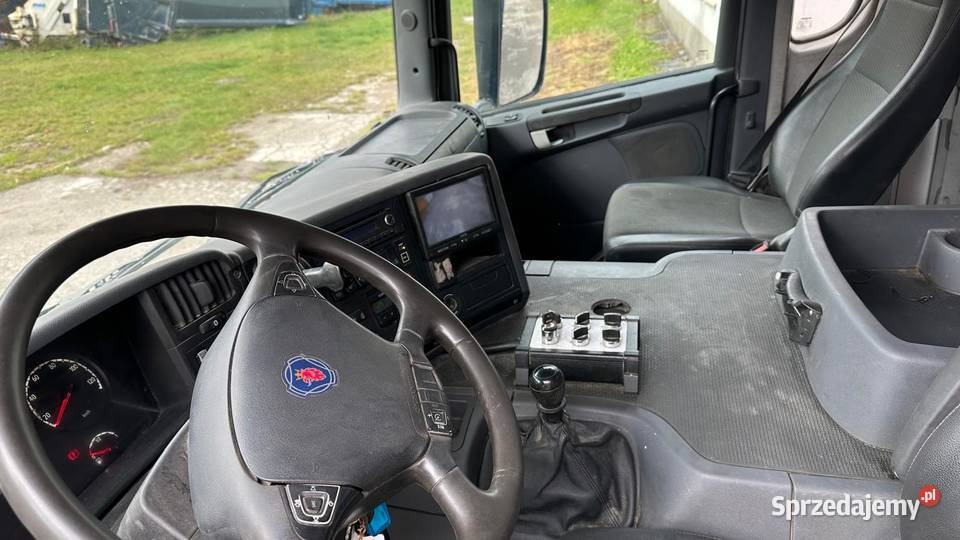 SCANIA P 230 śmieciarka 14 m3 NTM 2 k Nowiny sprzedam