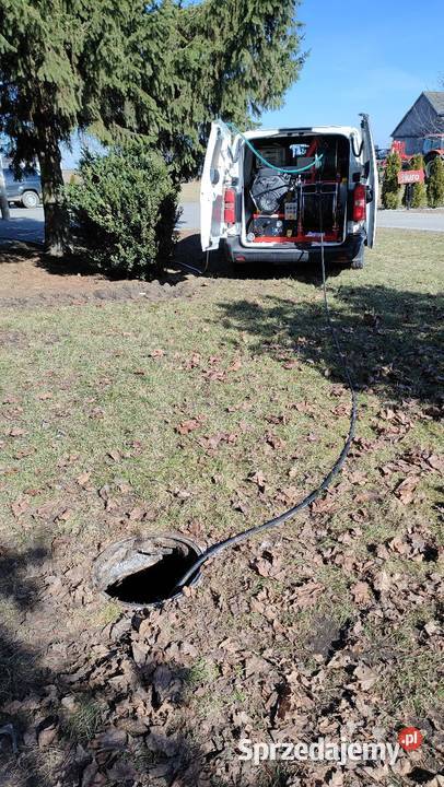 Przepychanie rur udrażnianie kanalizacji PWIK Siedlce