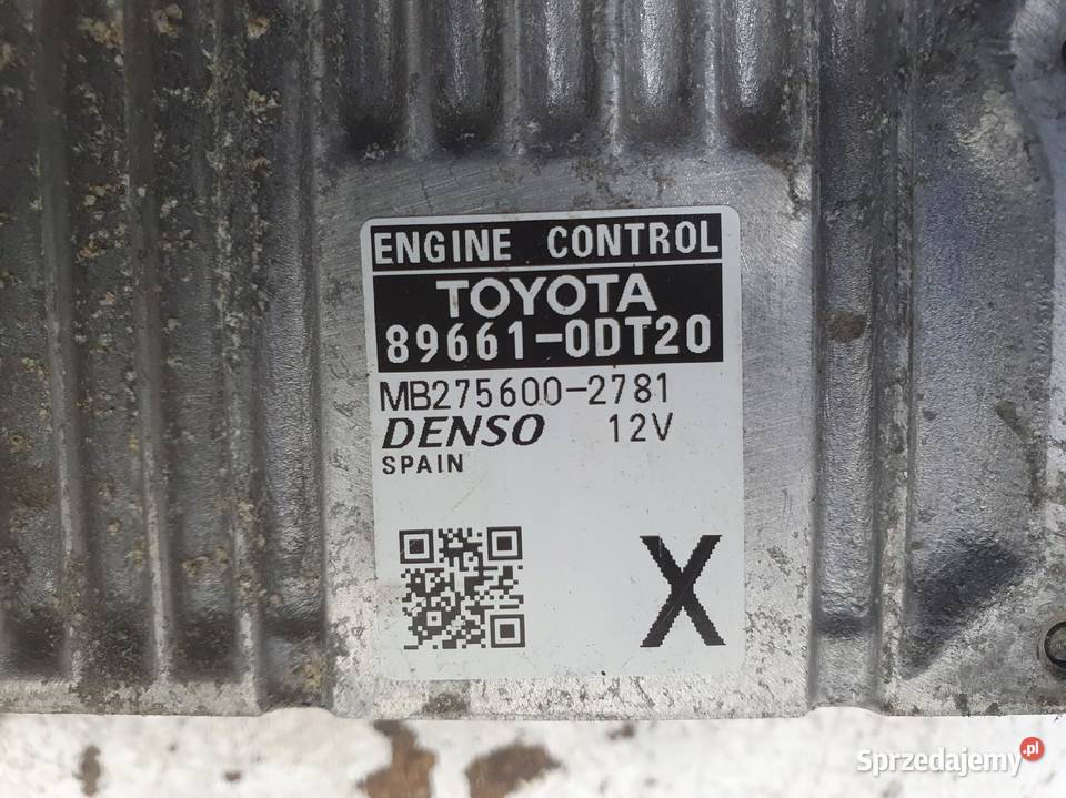 Toyota Yaris III 15 H HYBRID STEROWNIK SILNIKA Chełm