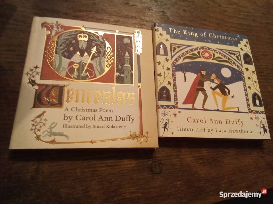 Wenceslas the Christmas poem i the king of twarda z obwolutą Książki dla dzieci Warszawa sprzedam