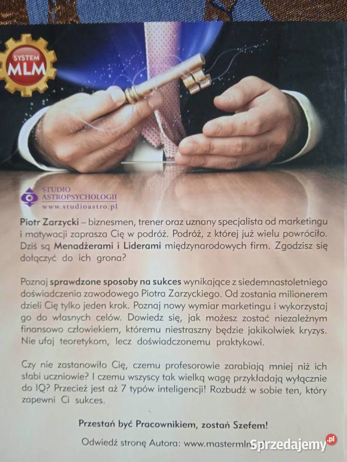 W SZKOLE NIE NAUCZONO MNIE BIZNESU Piotr sprzedam