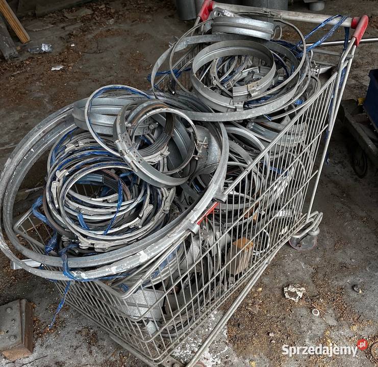 Nowe opaski zaciskowe metalowe Produkcja małopolskie Wadowice