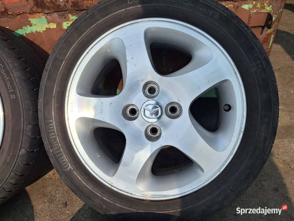 Alufelgi 4x100 15 ET45 MAZDA 323 Demio Mazda2 aluminiowe Choceń