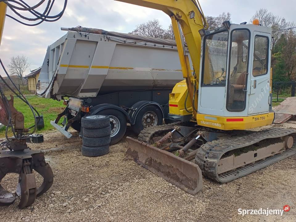 SUMITOMO SH75U KOPARKA GĄSIENICOWA Racławice sprzedam