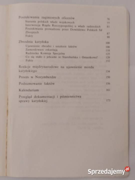 KATYŃ tło historyczne fakty dokumenty miękka Hajnówka sprzedam