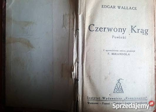 Stare wydanieCzerwony Krąg Antykwariat Poznań sprzedam