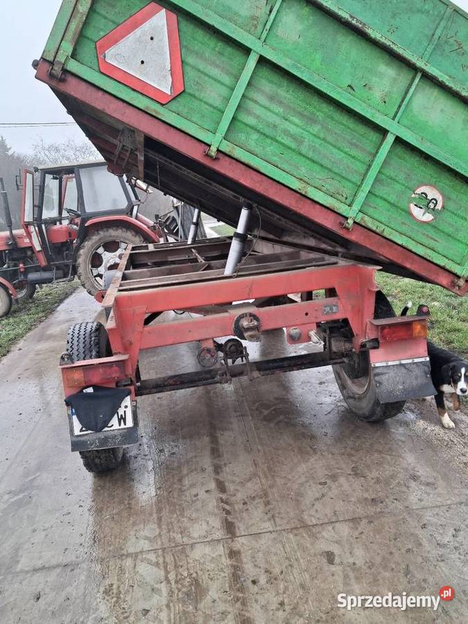 Sprzedam przyczepę d46 wywrotka zarejestrowana