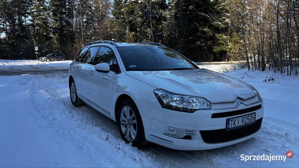 CITROEN C5 EXCLUSIVE biały Nowa Słupia