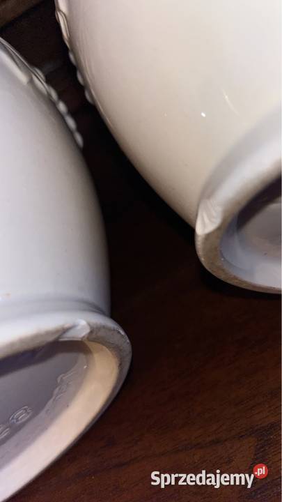 2 osłonki na doniczki Sygnowane Reliefy to Gdańsk