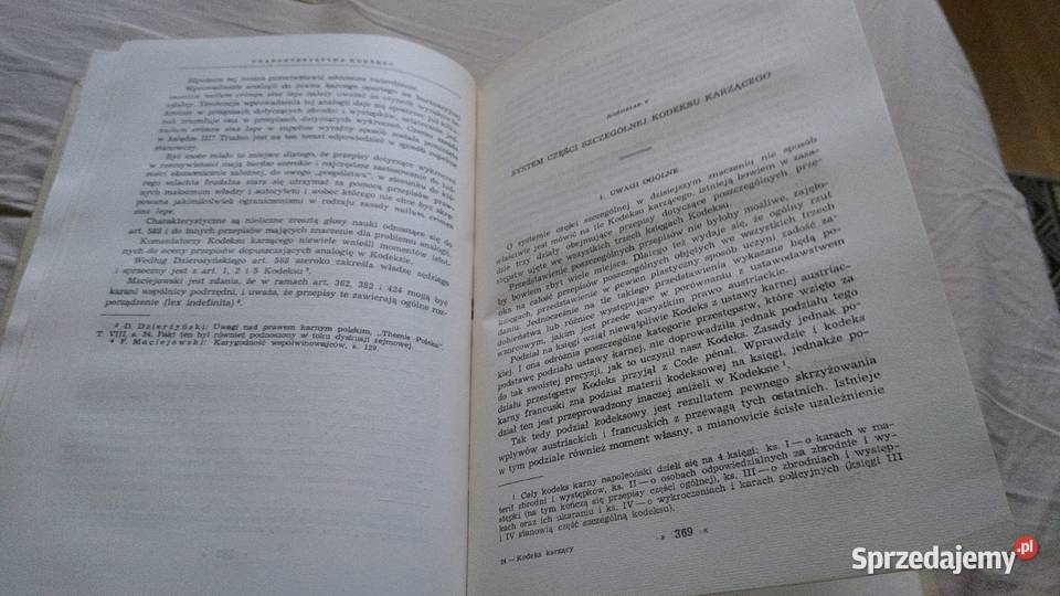 Kodeks karzący Królestwa Polskiego 1818 Gdańsk