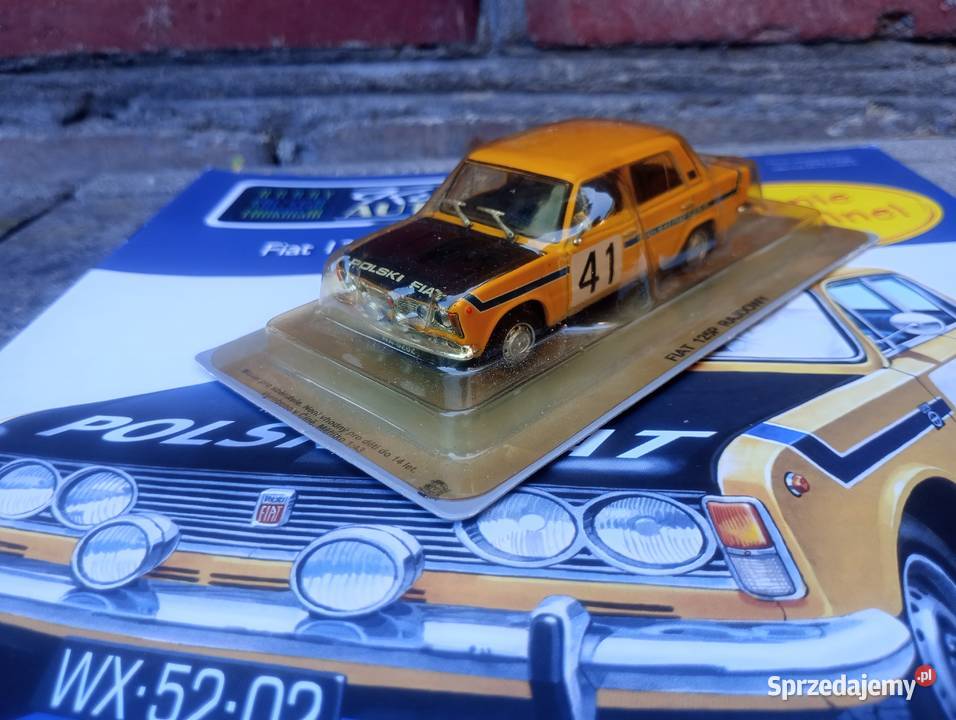 FIAT 125P RAJDOWY Kultowe auta PRL model auta Warszawa