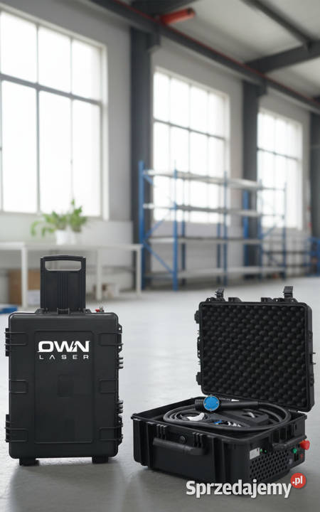 Czyszczarka laserowa OWN Pulse 300W inwestycja Kraków
