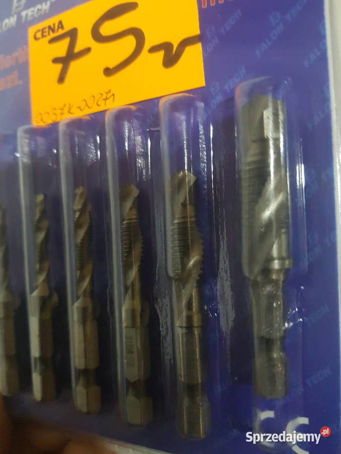 WIERTŁA GWINTUJĄCE HSS M3 M10 GWINTOWNIKI Głogowa