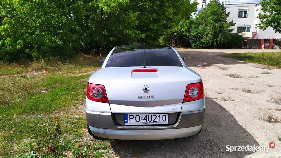 Renault Megane II Cabrio LPG możliwa zamiana 2/3 Megane wielkopolskie Poznań