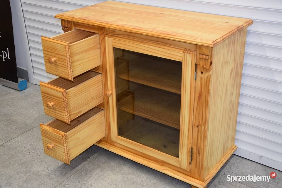 komoda z drewna sosnowego nowa Olsztyn sprzedam