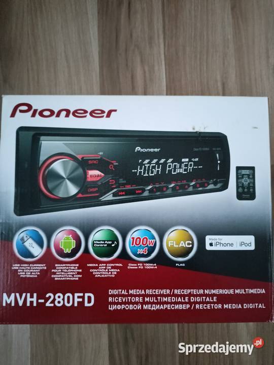 Radioodtwarzacz Pioneer mvh280Fd Kasina Wielka