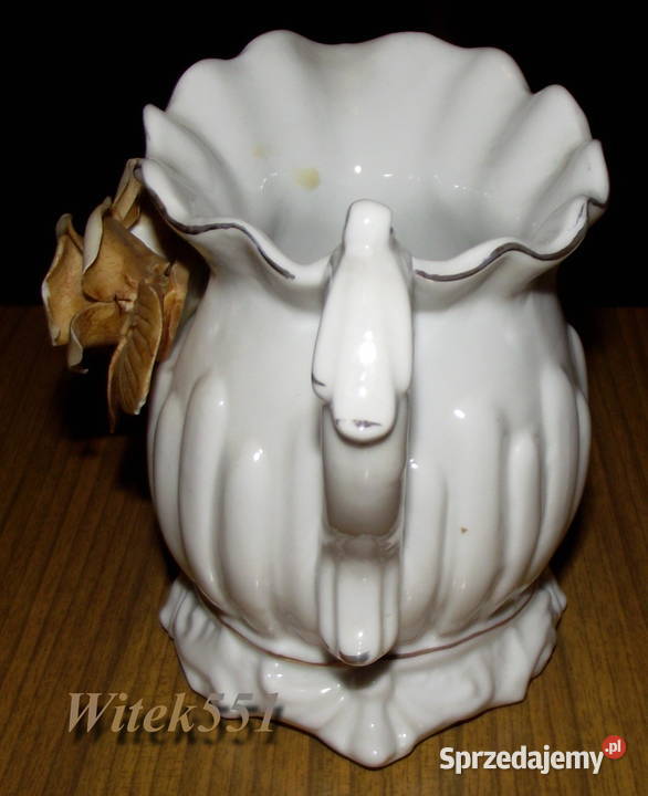 Porcelanowy Kolorowy Błyszczący DZBANEK Z
