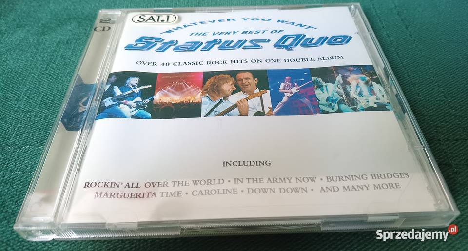 Status Quo Whatever you want The very best of CD Zbylitowska Góra