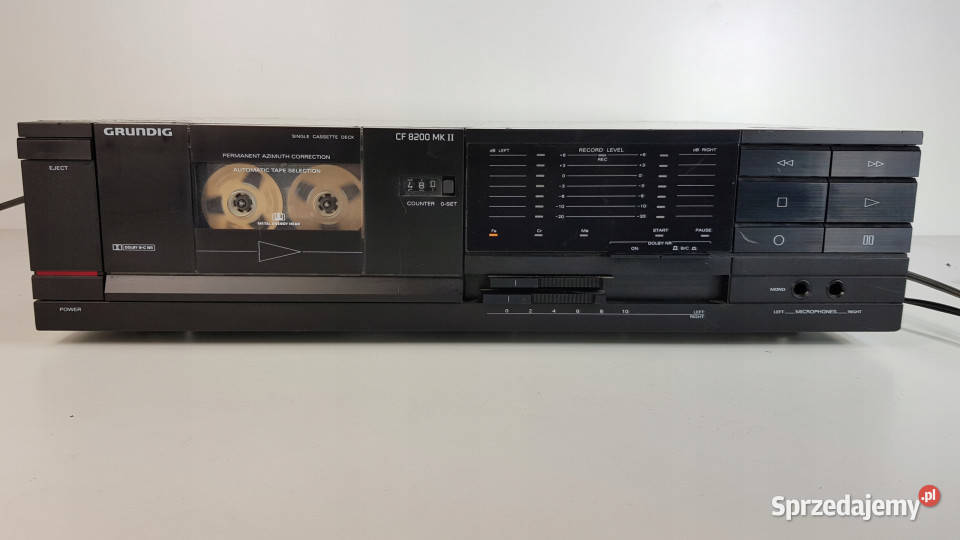 Grundig CF 8200 MKII magnetofon casette deck Magnetofony Międzychód