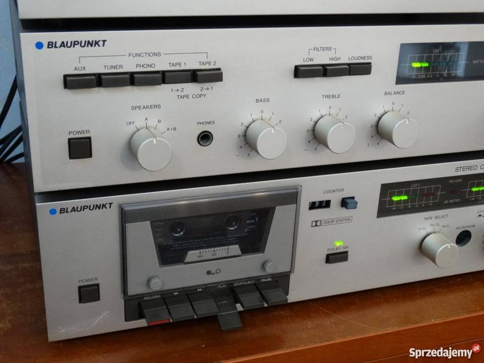 Wieża Blaupunkt z gramofonem sprawna Vintage Jasło