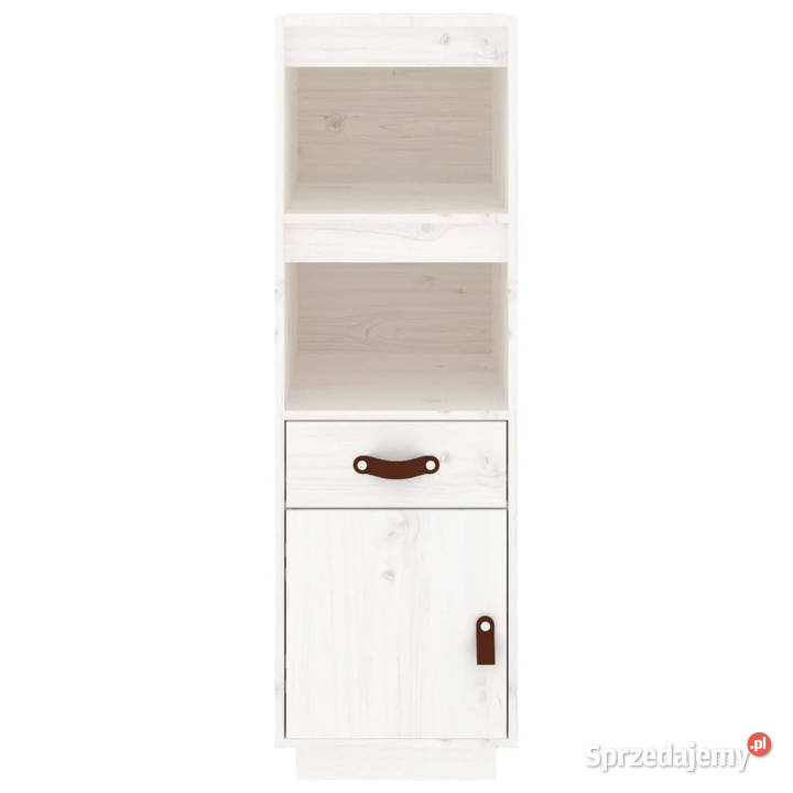 Szafka biała 34x40x1085 lite drewno sosnowe Warszawa