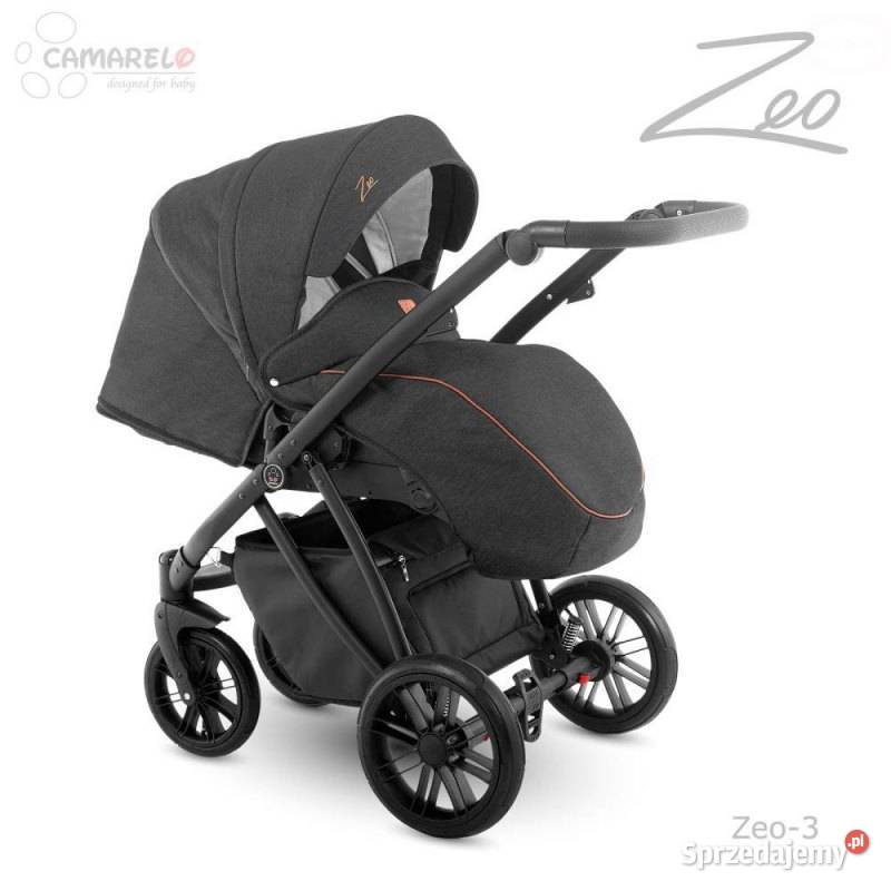 CAMARELO WÓZEK ZEO ZE03 2w1 Pompowane