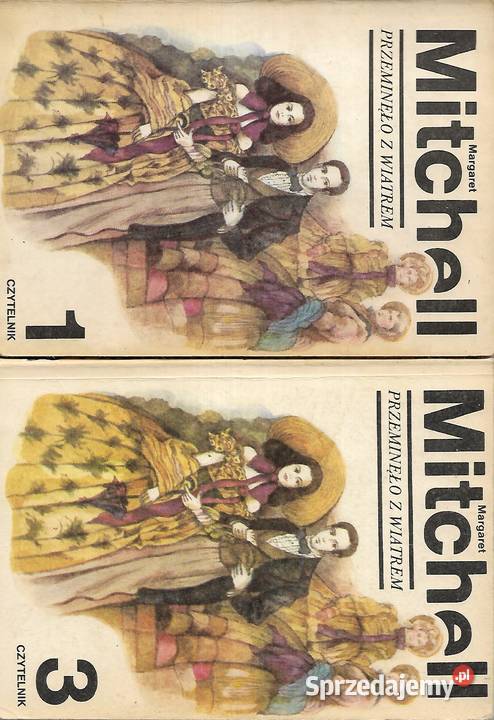 Przeminęło z wiatrem M Mitchell 3 tomy lubelskie