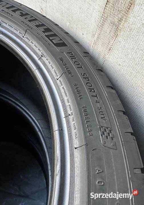 4 x 25545R20 Michelin Pilot Sport 4 SUV AO1 mazowieckie Warszawa