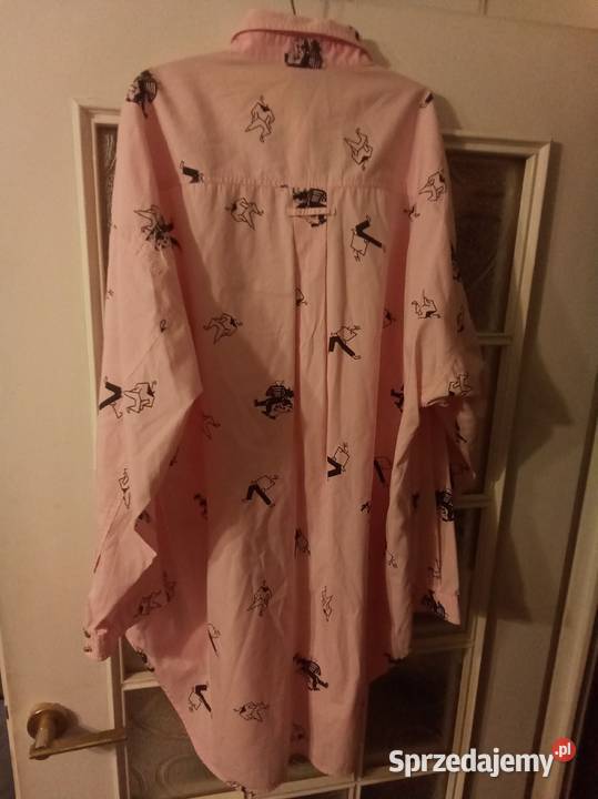 Limited express instant glamour Różowa koszula czarny Warszawa sprzedam