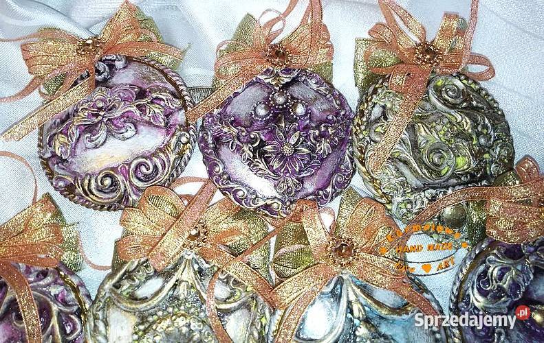 Ozdoby choinkowe komplet 10 medaliony bombki Antyki, Sztuka, Kolekcje Warszawa