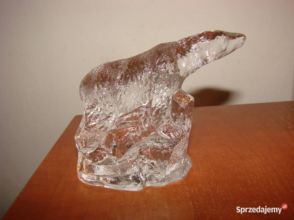 Niedźwiedź polarny przycisk do papieru Bergdala Pruszcz Gdański