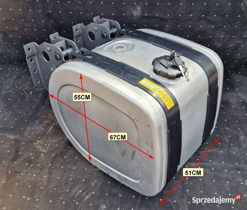 VOLVO FH FM ZBIORNIK PALIWA 255L 21516468 Trzciel