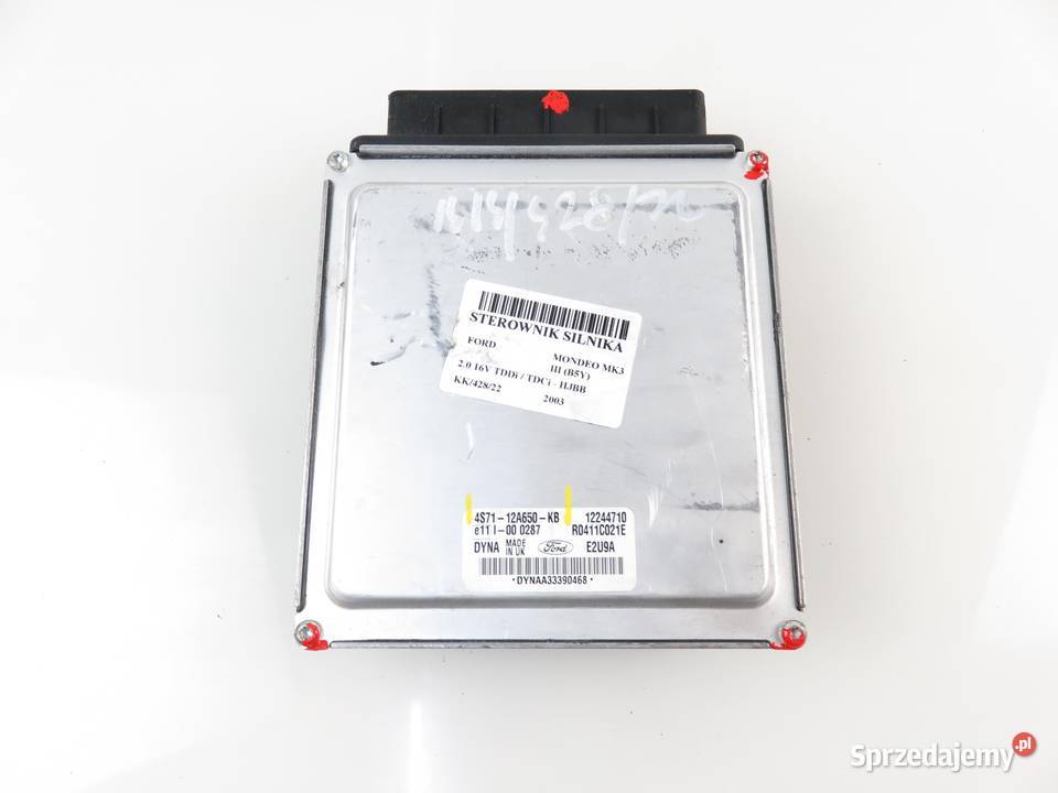 STEROWNIK FORD MONDEO MK3 III 20 4S7112A650KB sprzedam