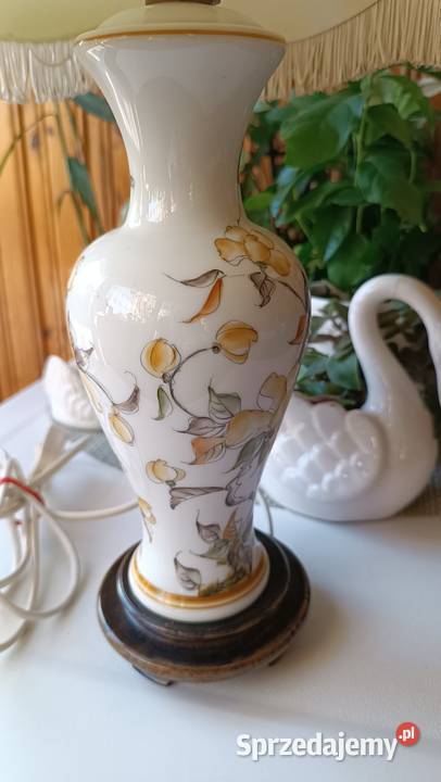 Piękna Lampka porcelanowa Oświetlenie zachodniopomorskie Goleniów sprzedam