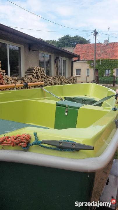 ŁÓDKA MICHAŁ Z SILNIKIEM YAMAHA 15 PRZYCZEPA Elbląg