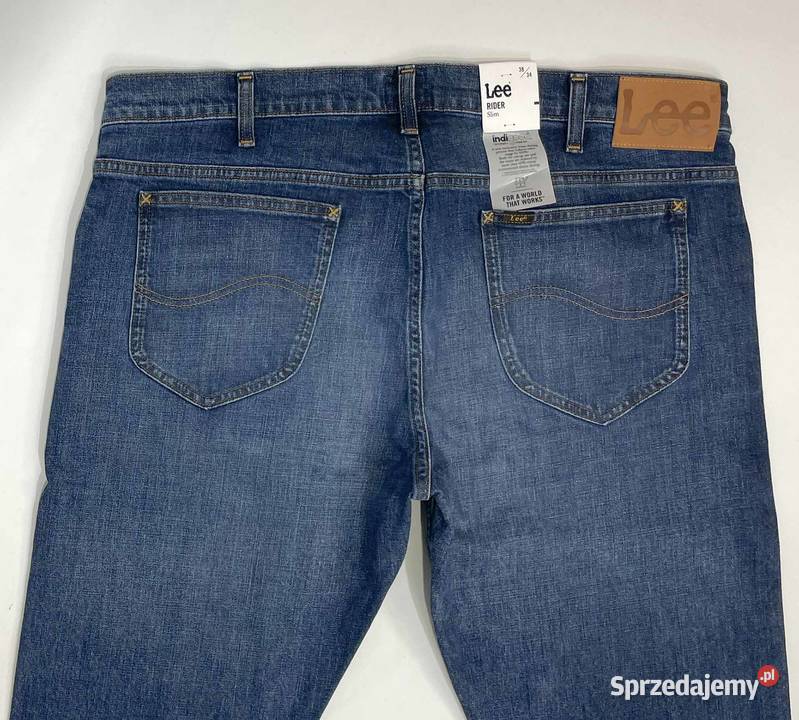Spodnie męskie jeansy Lee Rider Worn From Raw śląskie Częstochowa sprzedam