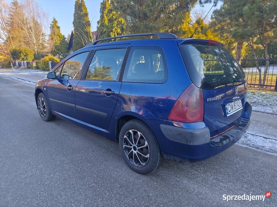 Peugeot 307 16HDi 90 2005r Wrocław