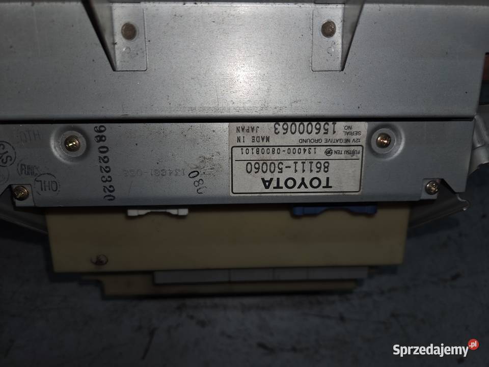 Radio Lexus LS 400 dotykowy mazowieckie Łagów sprzedam