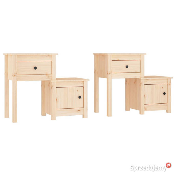 Szafki nocne 2 795x38x655 lite drewno sosnowe Nocne Warszawa