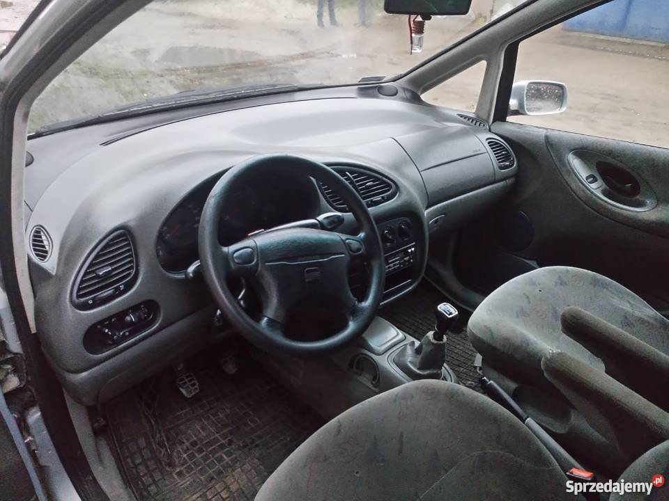 Seat Alhambra 19 Tdi uszkodzony silnik Biała Pierwsza