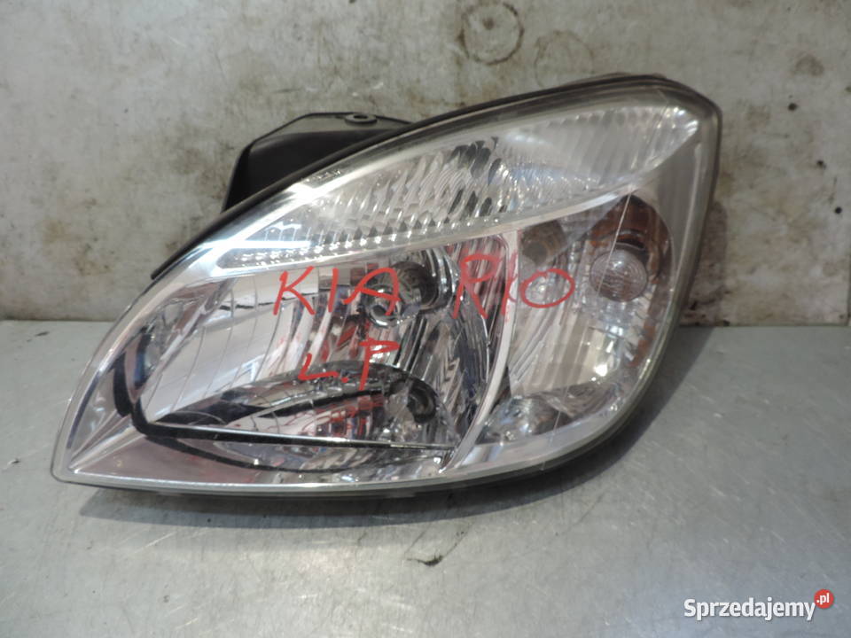 KIA RIO II 0509r LAMPA LEWY PRZÓD REFLEKTOR małopolskie Nowy Sącz sprzedam