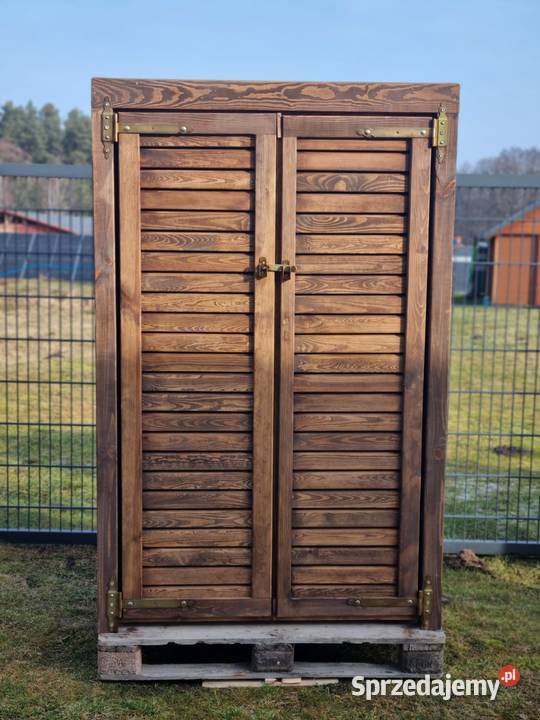 Szafa ogrodowa drewniana schowek na narzędzia Kalety sprzedam