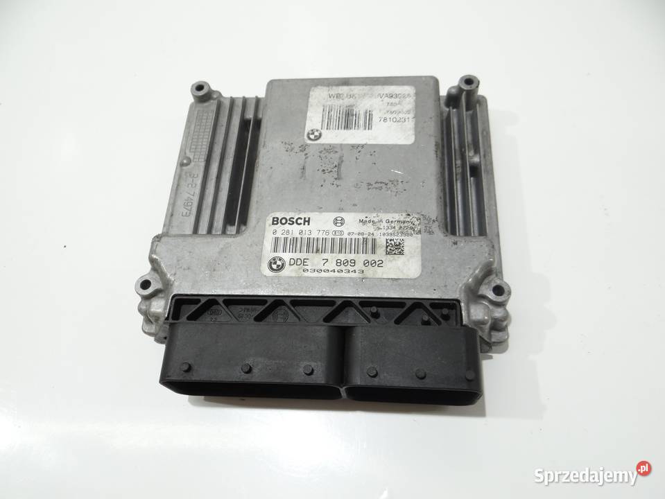 KOMPUTER STEROWNIKA SILNIKA BMW E81 N47D20C Strzyżewice