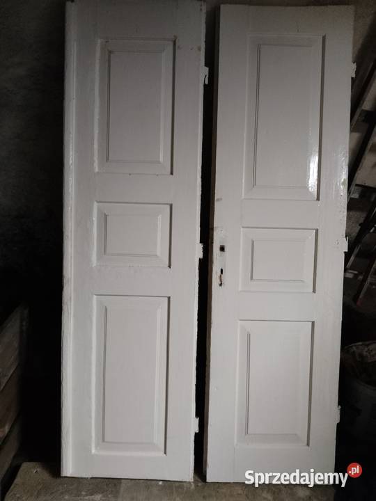 Drzwi wewnętrzne lata 60 Budowa Wola Krzysztoporska sprzedam