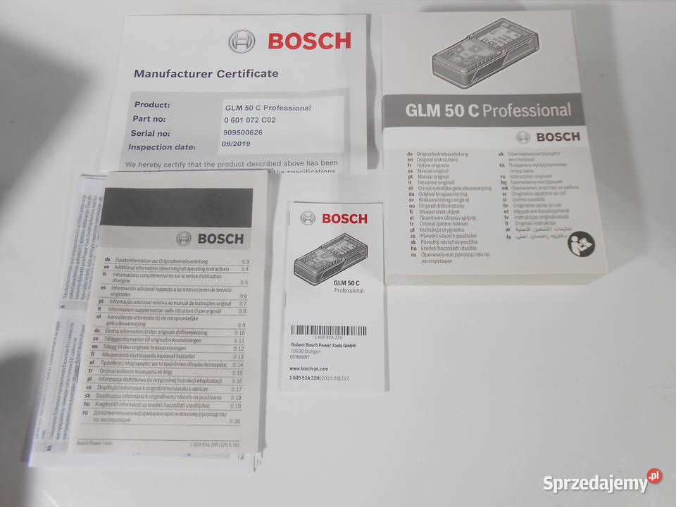 Dalmierz laserowy Bosch GLM 50 C Katowice